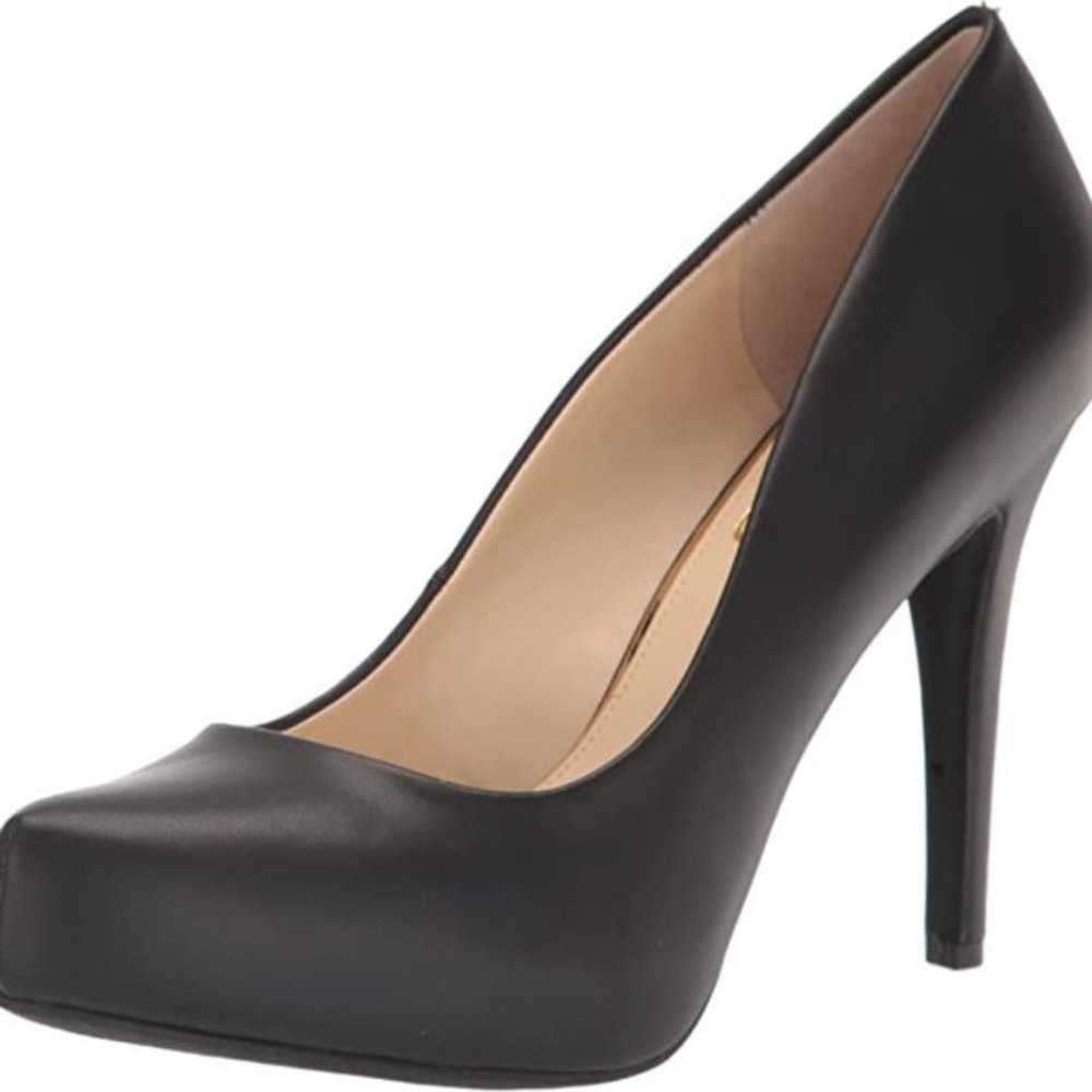 Jessica Simpson Parisah Black platform stiletto heels